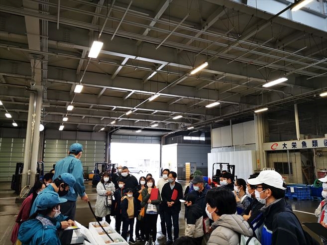 ニュースタイルde市場体験(水産物編)を開催致しました
